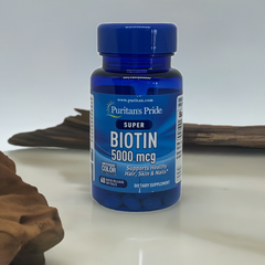 Biotin 5,000 mcg - Nourish your Beauty